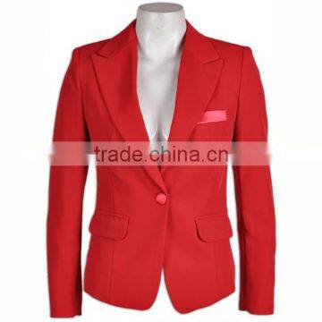 SA8000/BSCI Italian Style Customized Slim Fit School Uniform Latest Women Blazer Design photo-3