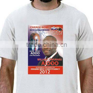 100% Cotton Candidate Picture T-shirt