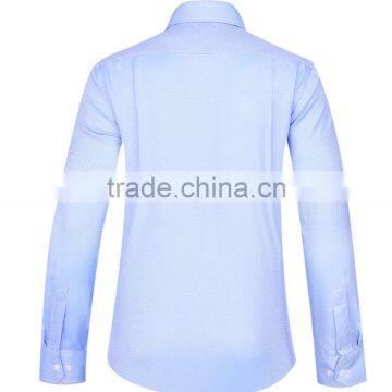 2017 Lastest Style Men Office Long Sleeves Shirts Solid Color photo-5