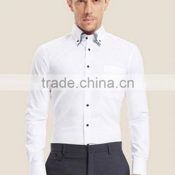 Latest Shirt Designs for Men Double Collar Italian Men Shirt photo-5