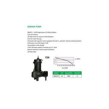 SEWAGE PUMP SBW370