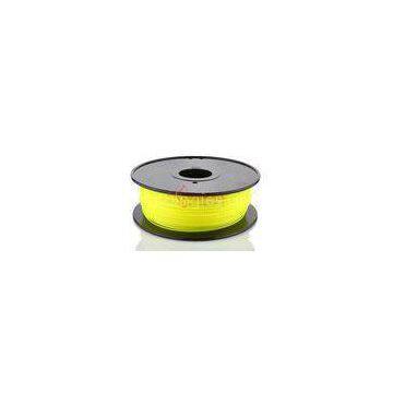Yellow 3D Printer Materials High Strength , 1.75mm PLA Filament