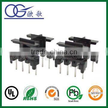 220v 12v transformer bobbin for winding machine EF12.6 horizontal pin4:4