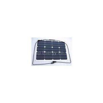 30W Electric Car / Roof Flexible RV Solar Panels Aerodynamic Durable