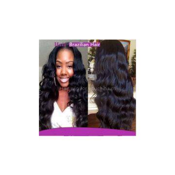 Brazilian Human Hair Lace Front Wig Body Wave