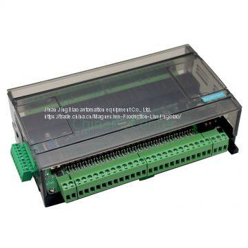 LE3U FX3U 48MR 24 input 24 relay output 6 analog input 2 analog output plc controller RS485 MODBUS RTU RTC