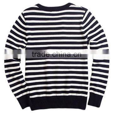 Winter Youth Wool Blends Long Sleeve v Neck School Sweater photo-2