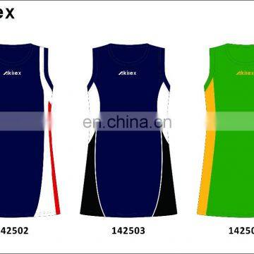 Blank Cheap Team Custom Netball Jersey With Logo Design photo-4