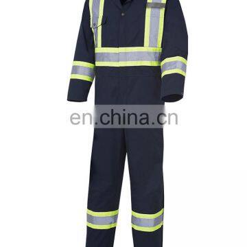 High Performance Orange Fire Retardant Nomex Coverall With Safety Reflective Strip Used in Aviation photo-4