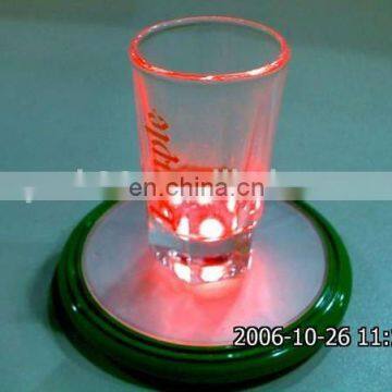 super thin led coaster light up 3M adhesive pad