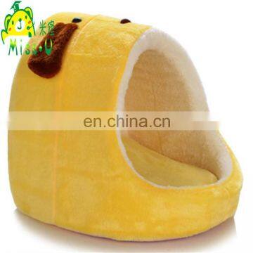 High Quality Comfortable Yellow Plush Kennel Pet Toys For Dogs