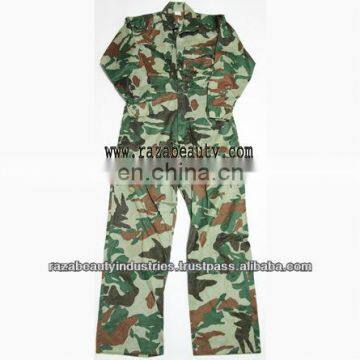 Army Camouflage Coveralls