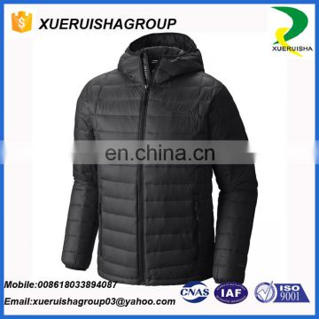 OEM factory price fashion westrn foldable men down jacket for winter