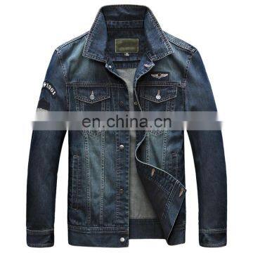 Casual Modern City Style Slim Handsome Denim Jacket Men