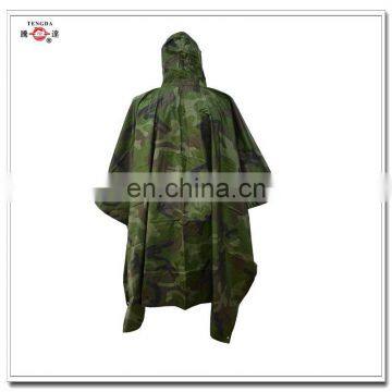 Oem Custom Multifunction Tent Polyester Military Rain Wear photo-2