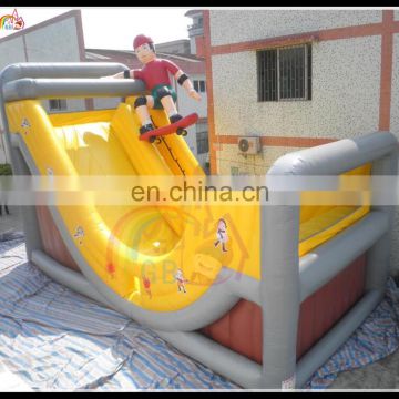 custom high quality inflatable fun slide , inflatable dry slide , inflatable playground slide for sale