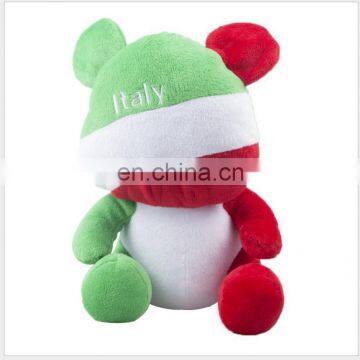 National Country Flag Custom Soft Teddy Bear Plush Mascot Toy photo-2