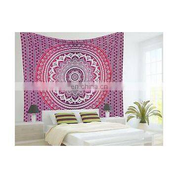 Indian Ombre Mandala Beach Throw Hippie Tapestry Bohemian Wall Hanging Tapestry Queen Wall Hanging picnic Decor art Wholesale