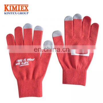 Hot Sale Custom Knitted Gloves With Touch Tips photo-3