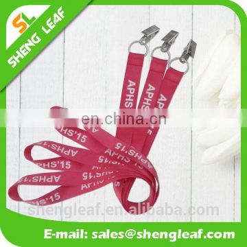 High quality promotional custom sublimation printed polyester neck lanyard