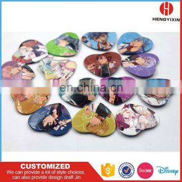 Handmade Quality Manufactory Heart, Star Button Badge/Tin Button Badge/Cosmetic Pocket Mirror For Promotion/Party photo-5
