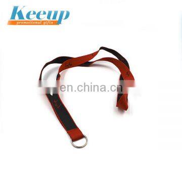 CheapDurable Customized Polyester Silk Screen Printing Lanyard