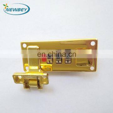Tsa Approved Zinc Alloy Travel Luggage 3 Digit Code Combination Lock For Case