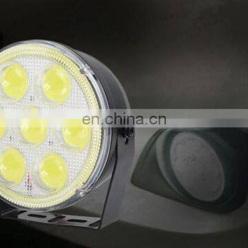 Led Fog Light Fog Lamps Projector 7 Cob Led Halo Ring Led Projector Fog Lamp
