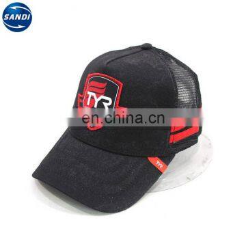 Advertising custom foam polyester mesh cap trucker