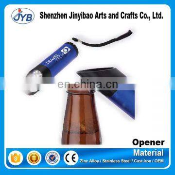 hot sale type custom logo flash light bottle opener led light beer bottle opener