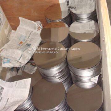 High Quality Cold Rolled 201 Aod Material Stainless Steel Circle photo-5