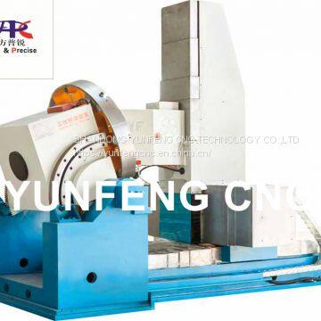 five-axis nc pattern milling machine for two pieces tyre mould