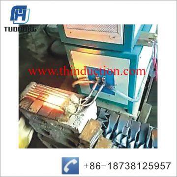 IGBT 40KW Steel Rod Bolts Nuts Forging Induction Heater photo-4