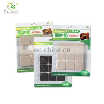 Professional furniture feet pad adhesive felt pad protector furniture feet felt pad