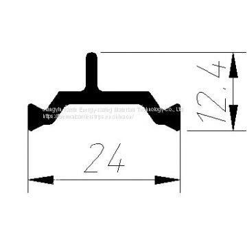 PA6.6 25% Fiberglass Thermal Break Polyamide Material For Glass Curtain Wall photo-4