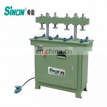 Air pressure drill equipment compressor 4 column hydraulic press machine aluminum window making