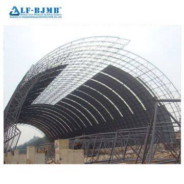 Long Span Steel Coal Storage Shed Space Grid Frame Structures Dry Coal Shed photo-2