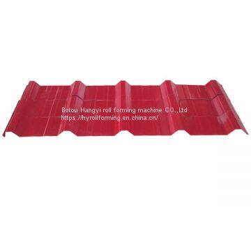 HY Trapezoid Sheet Roofing Tiles Making Machine