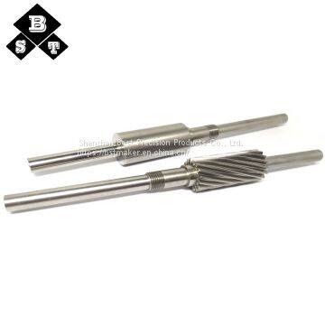 CNC Machining Customized Stainless Steel Gears Shaft