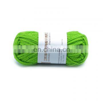 China Wholesale Solid Color 100% Wool Yarn for Knitting and Crochet photo-2