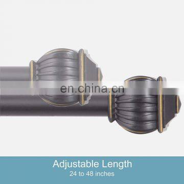 Single/Double Customized Size Grommet Curtain Rods Window Curtain Rods for Window Curtains photo-2