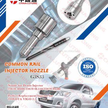 fuel injector vs nozzle G3S33 for Auto Fuel Injector Nozzle