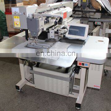 Laser Cutting Industrial Automatic Pocket Welting Sewing Machine for Trouser