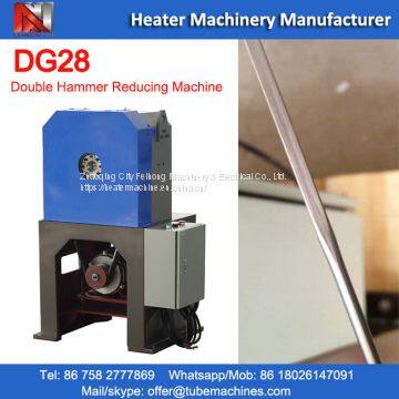 DG28 Double Hammer Reducing Machine for tube heaters