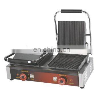 Double Head Electric Grill Stainless Steel sandwich grill