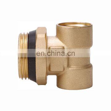 Male Tee Brass Pipe Fittings for Radiant Heating System photo-3