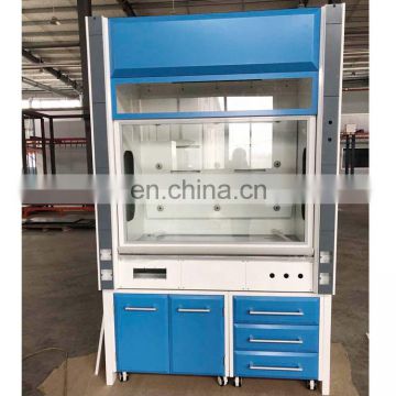 Exhausting hazardous gas fumehood chemistry lab furniture ASHRAE 110 approved