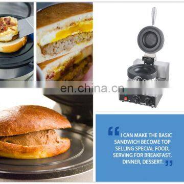 Best Quality Snack Equipment 110V 220V Electric Ice Cream Gelato Panini Maker Press Krepfen Machine Gelato For Commercial Use photo-6