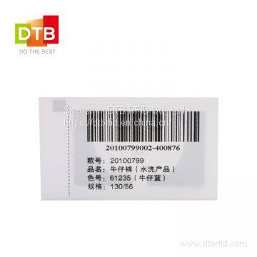 RFID Satin Fabric Tag