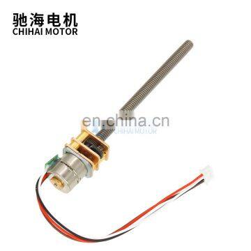 ChiHai Motor CHS-GM12-10BY Micro Metal Motor M4*55 Thread Shaft Stepper Gear Motor photo-3